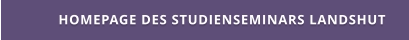 HOMEPAGE DES STUDIENSEMINARS LANDSHUT